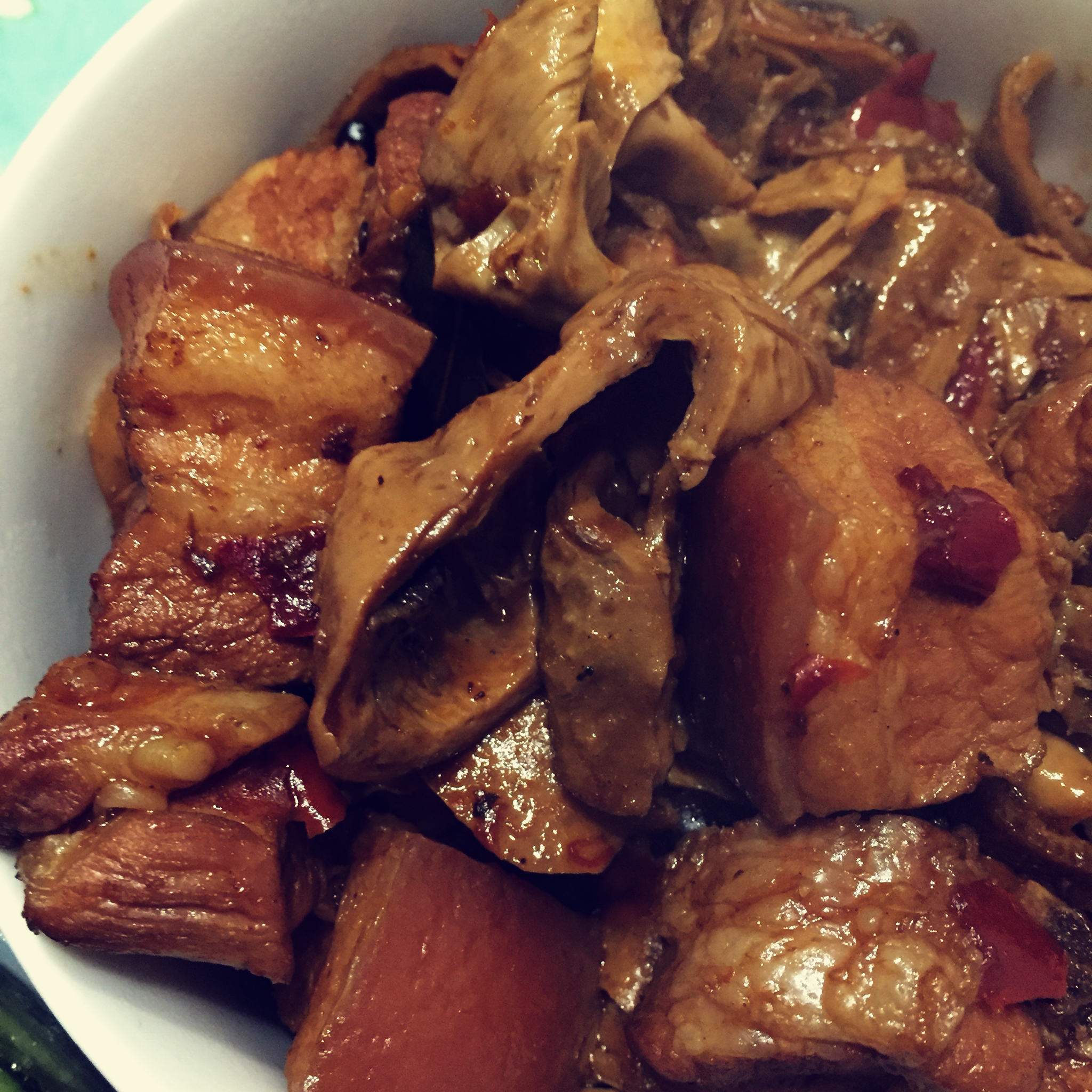 juliajue做的豆筋烧肉