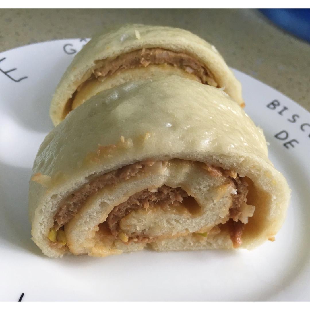 彩子食堂做的蒸肉卷steamedmeatroll