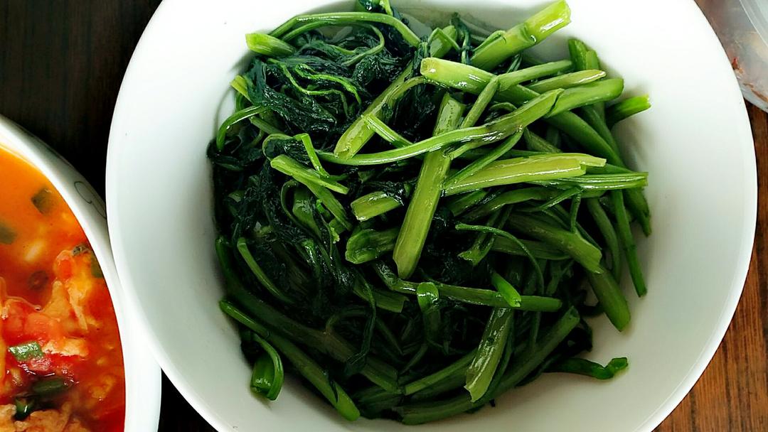 【清炒空心菜(藤藤菜)图片大全-甜蜜蜜就是甜蜜蜜的清