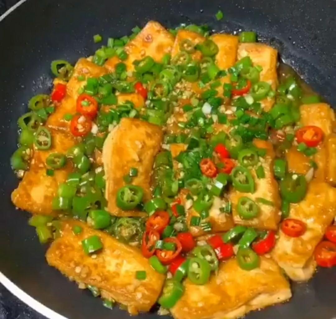 香煎豆腐