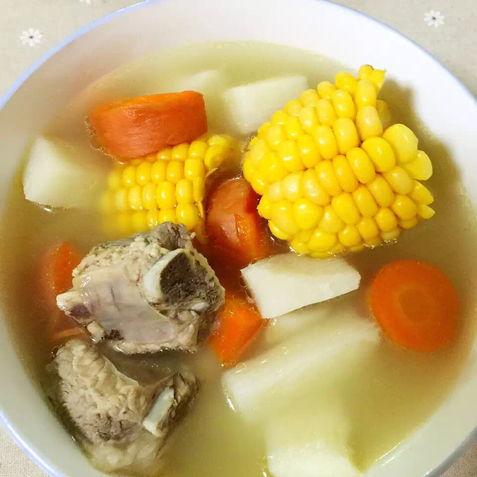 山药玉米排骨汤的全部作品