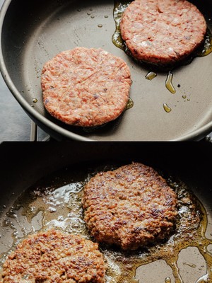 牛肉培根汉堡的做法 步骤7