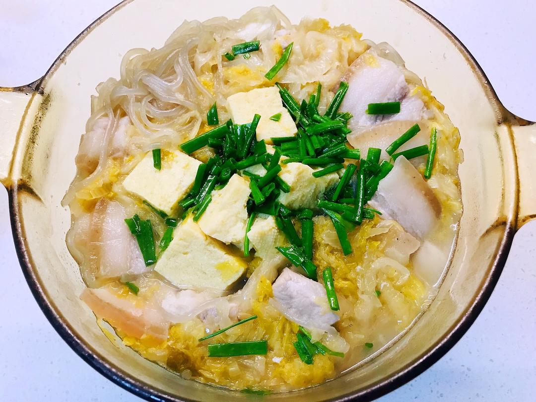 菜谱 酸菜白肉炖粉条冻豆腐 by wqy