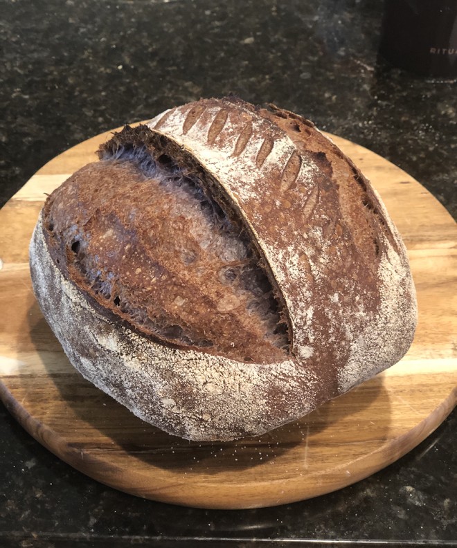 sourdough酸种面包的做法