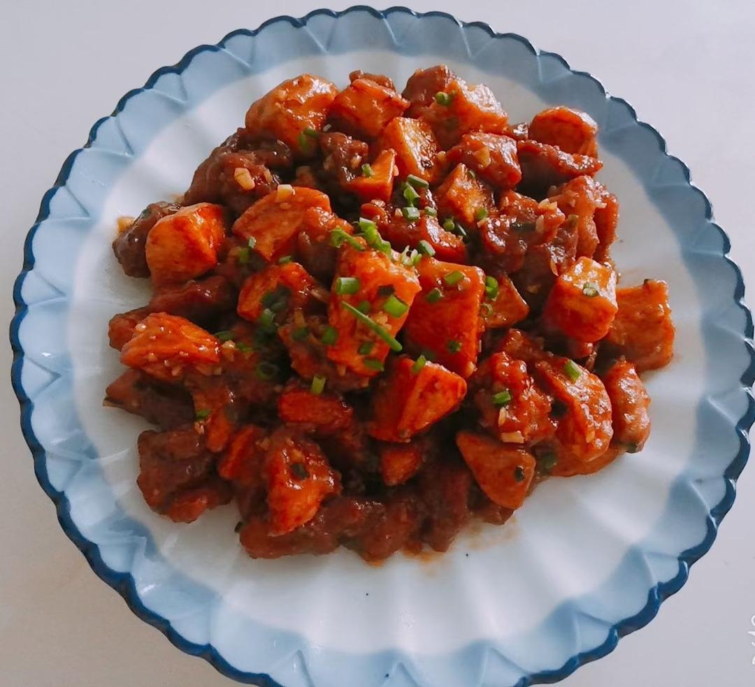 家常菜 荔枝肉            用料            猪肉