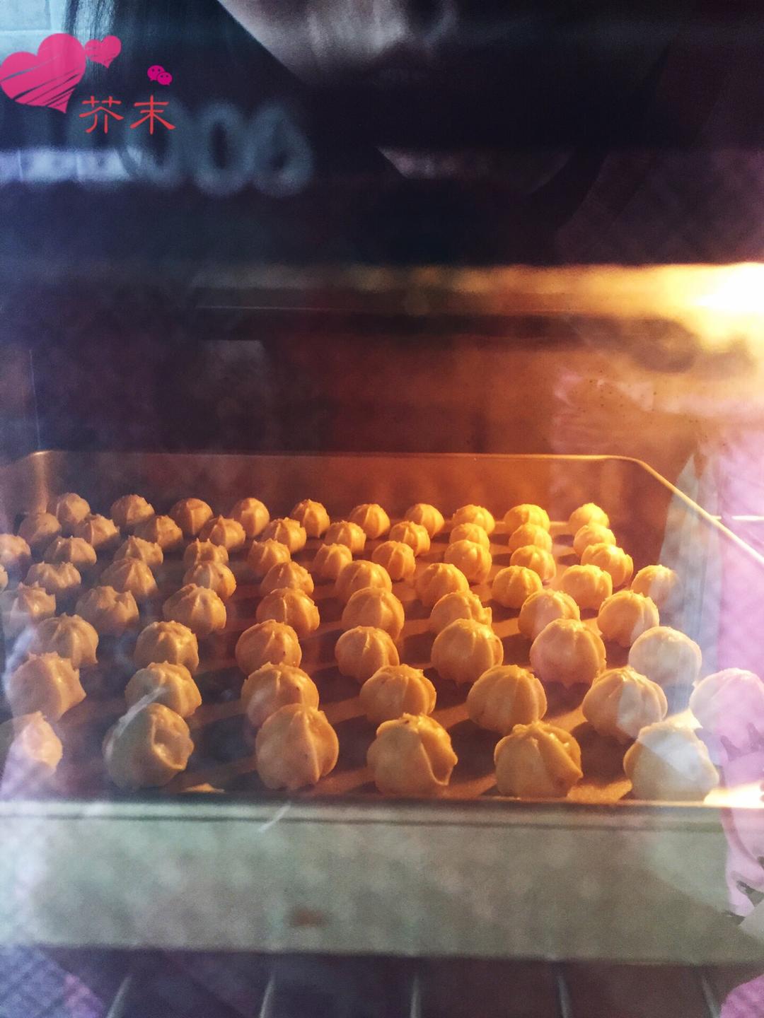 【草莓星星泡芙（宝宝辅食）的做法步骤图】芥末jiemo-制作