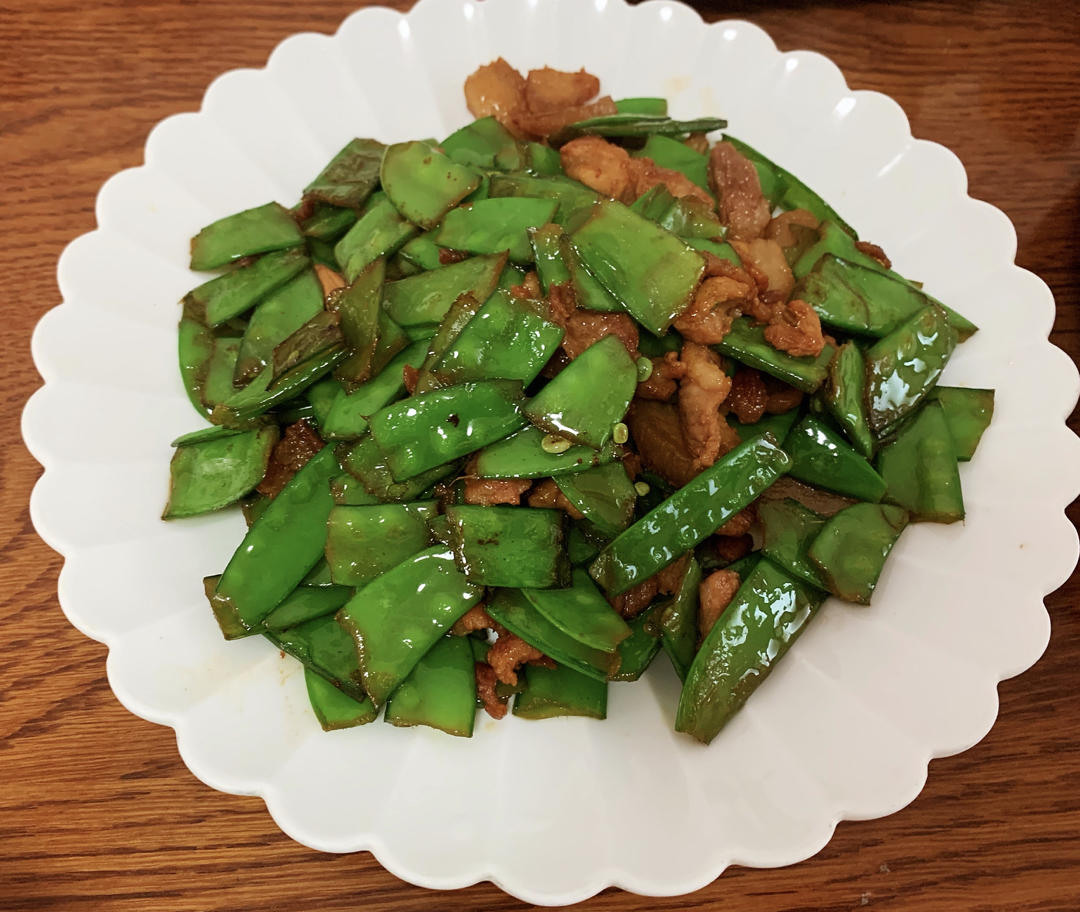 willa_j2z5做的下饭神器 扁豆炒肉