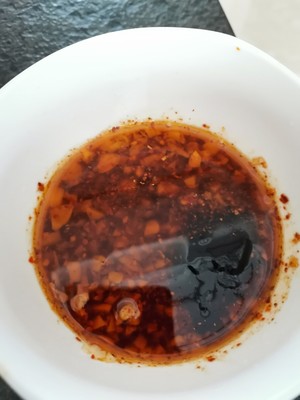 烧烤摊麻辣串蘸料(微辣)少油蘸料,蔬菜千张豆皮蘸料的做法 步骤6