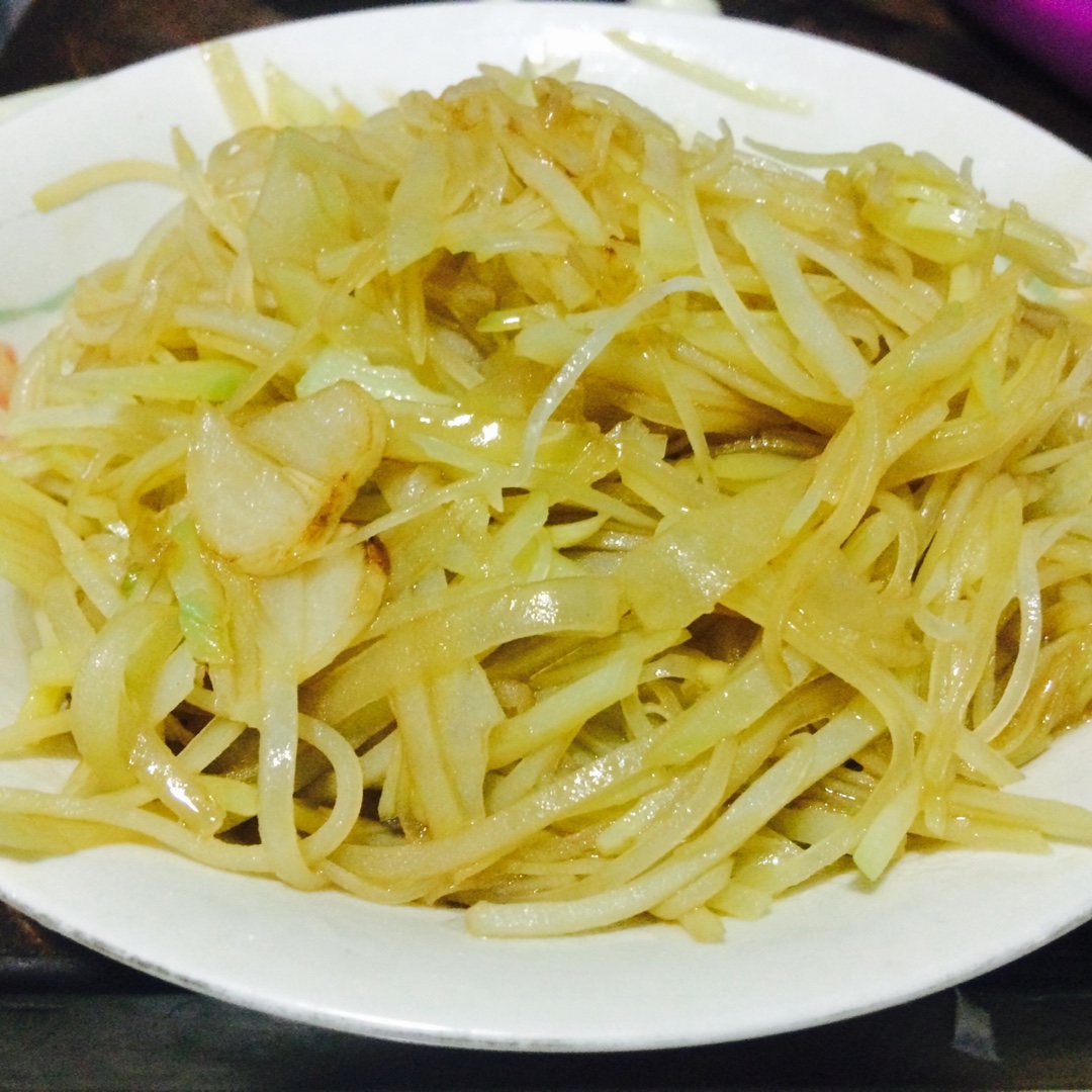 张妈妈的厨房做的糖醋土豆丝