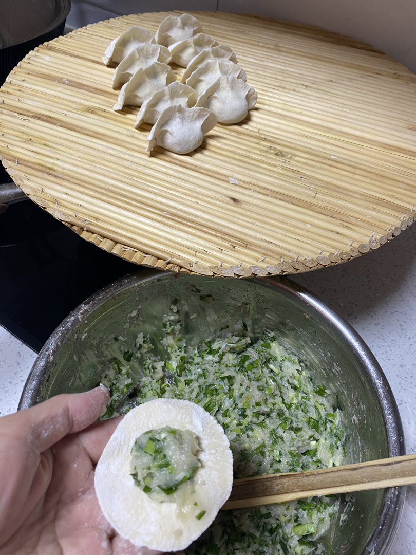 奔跑的海飞丝做的孩子最爱的鱼肉馅儿水饺75鲜鱼肉饺子黑鱼