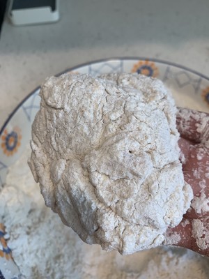 KFC肯德基“鱼鳞”脆皮炸鸡排 超详细新手版?的做法 步骤8