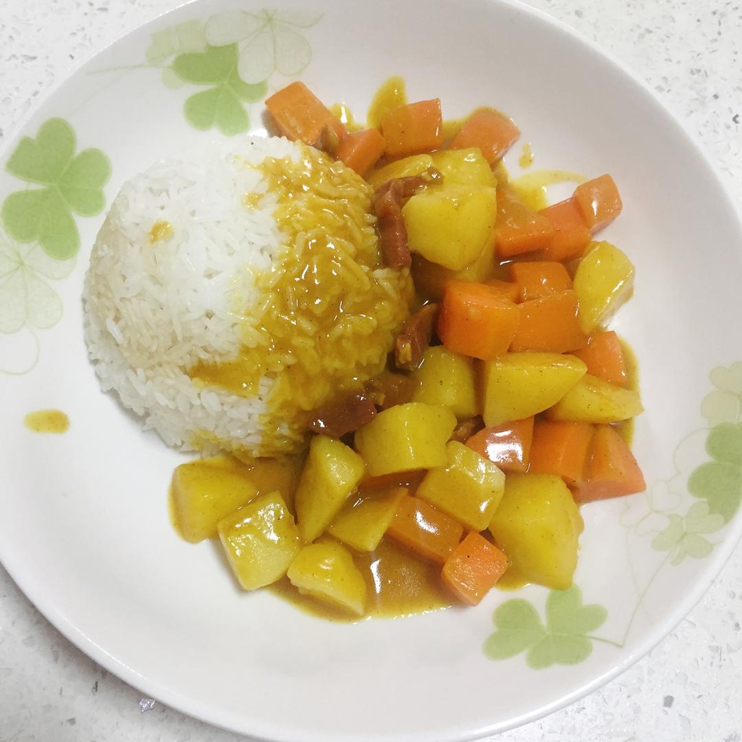 cuorxe做的咖喱饭