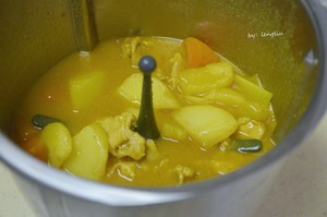 咖喱鸡饭的做法 步骤5