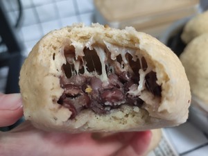 全麦红豆肉松芝士欧包(蒸锅版)的做法 步骤10