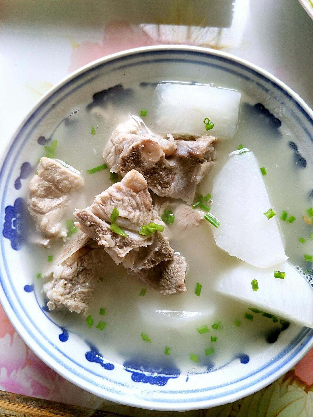 培你的生活做的萝卜排骨汤