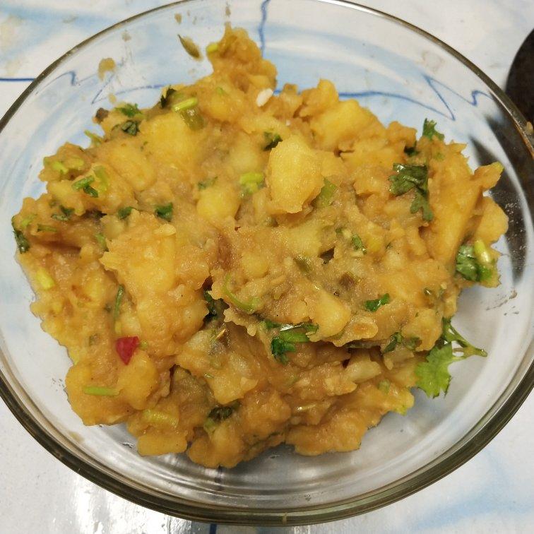 家常菜 孜然香辣土豆泥 手机用户8264_09ma做的孜然香辣土豆泥