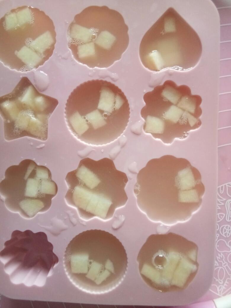 桃花之冻(桃子布丁)@_@的做法 步骤5