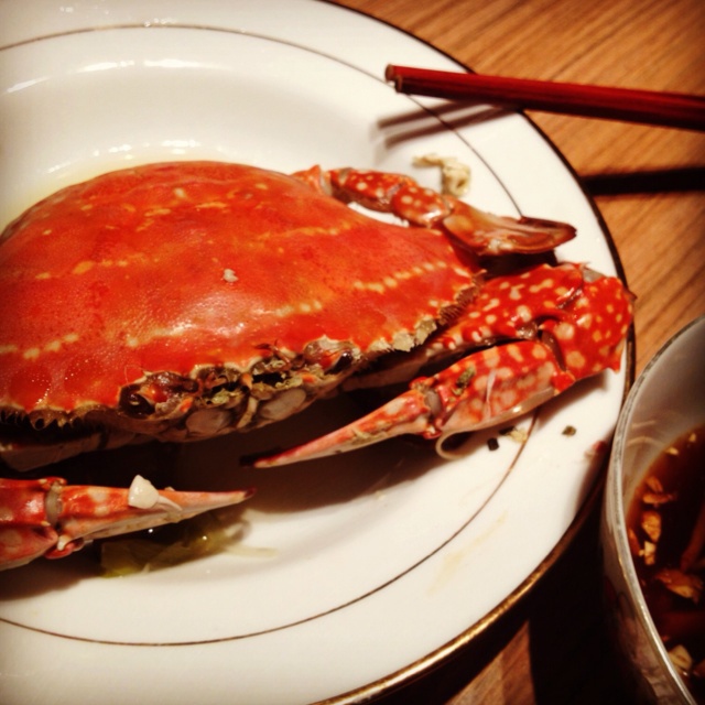 karo做的清蒸海蟹