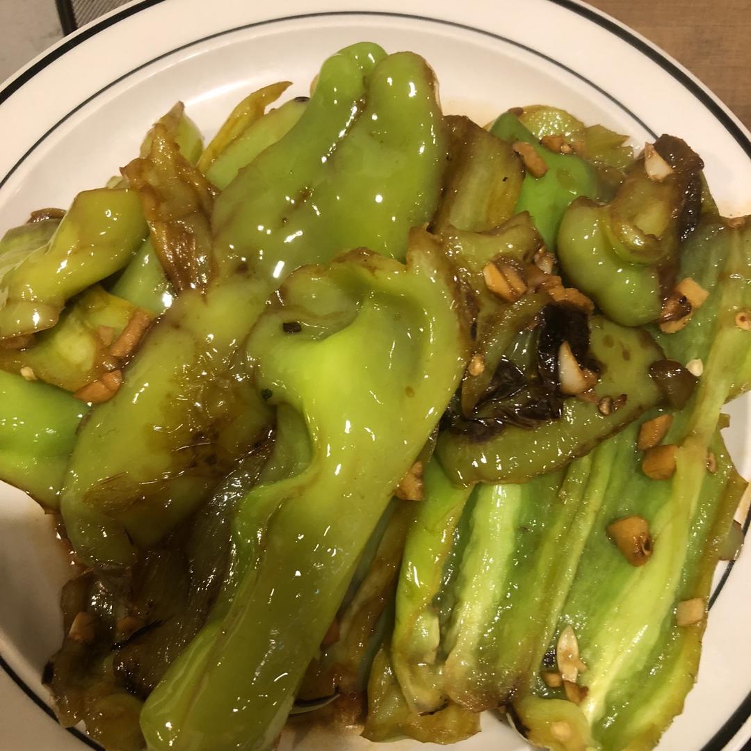蕴淇做的虎皮尖椒
