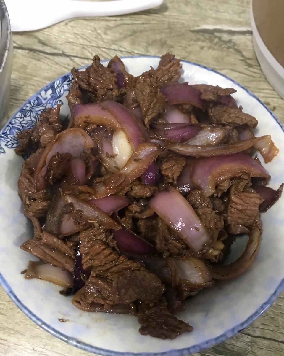 灬神厨小李做的孜然炒牛肉