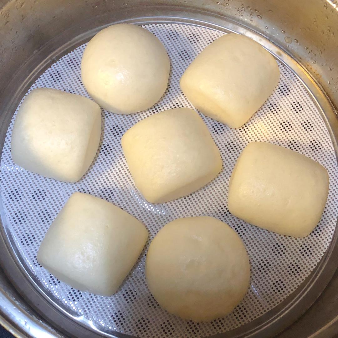 一次发酵版白馒头(柏翠面包机揉面)