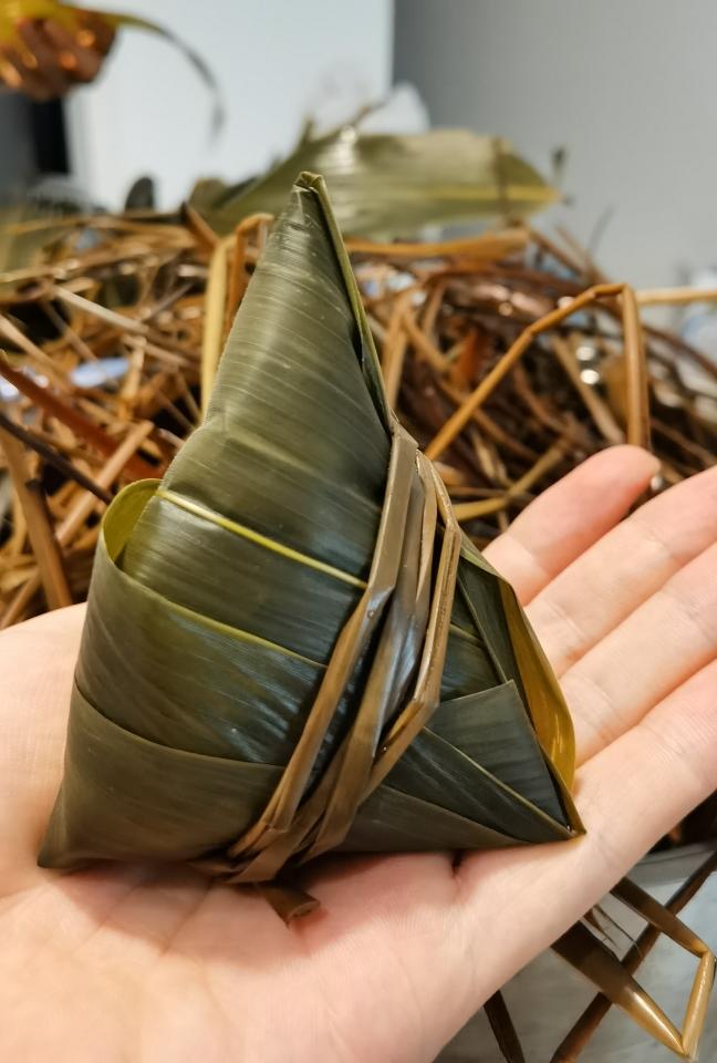 味道很棒的咸香三角粽子的做法 步骤10
