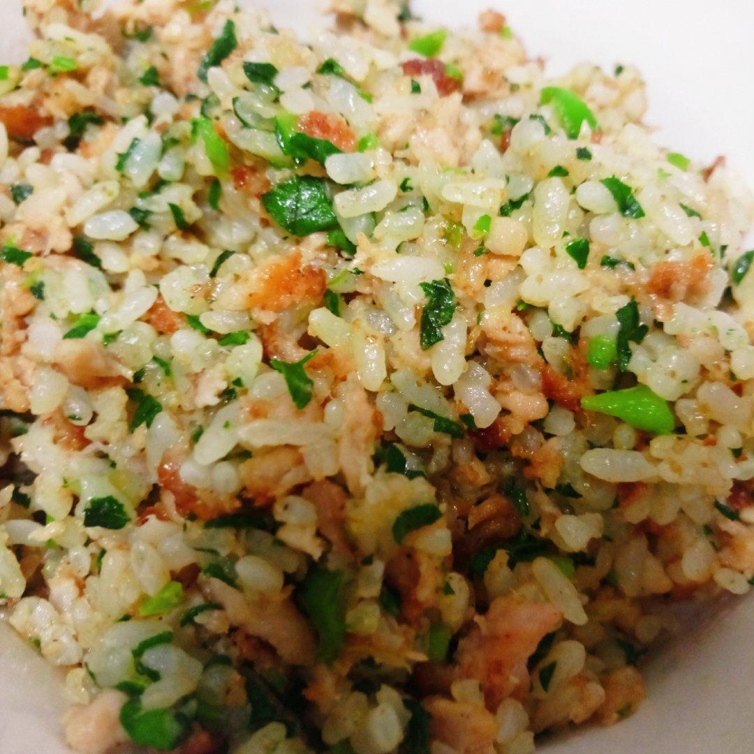 手机用户9642_9gyv做的青菜肉丝炒饭