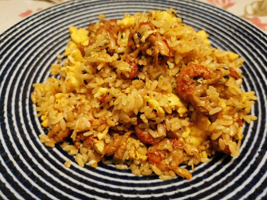 小龙虾炒饭