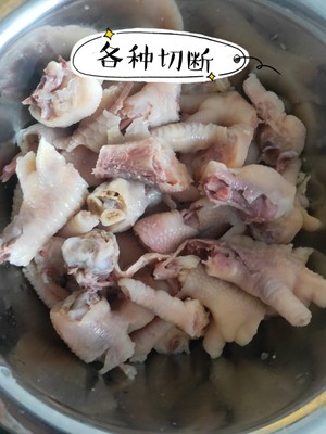 酸辣可口柠檬泡椒鸡爪的做法 步骤3