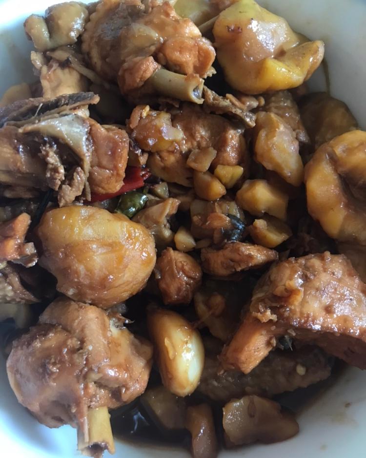 c1999-112做的【栗子烧鸡】鸡肉都给你吃,栗子归我
