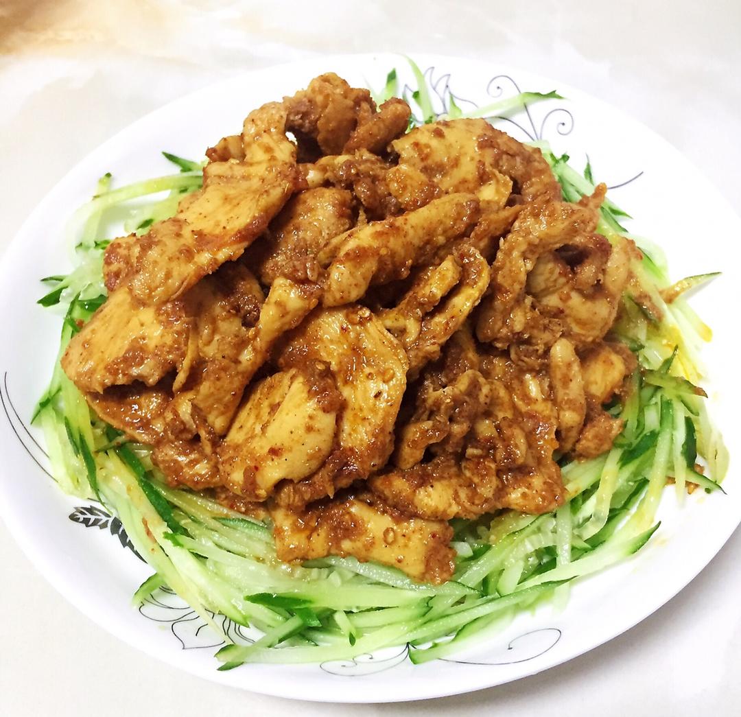 a-敏宝做的好吃爆炸的鸡胸肉做法(酒鬼鸡胸肉)