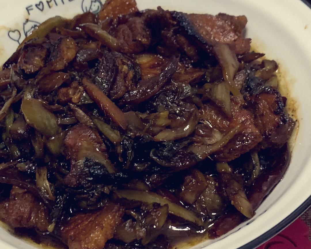 酸菜卤肉的做法