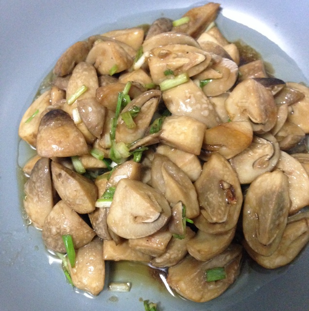 小甜茉美做的蚝油草菇