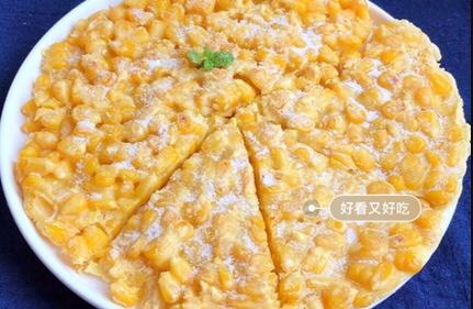 自制黄金玉米烙