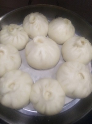 香菇白菜肉馅包子的做法 步骤8