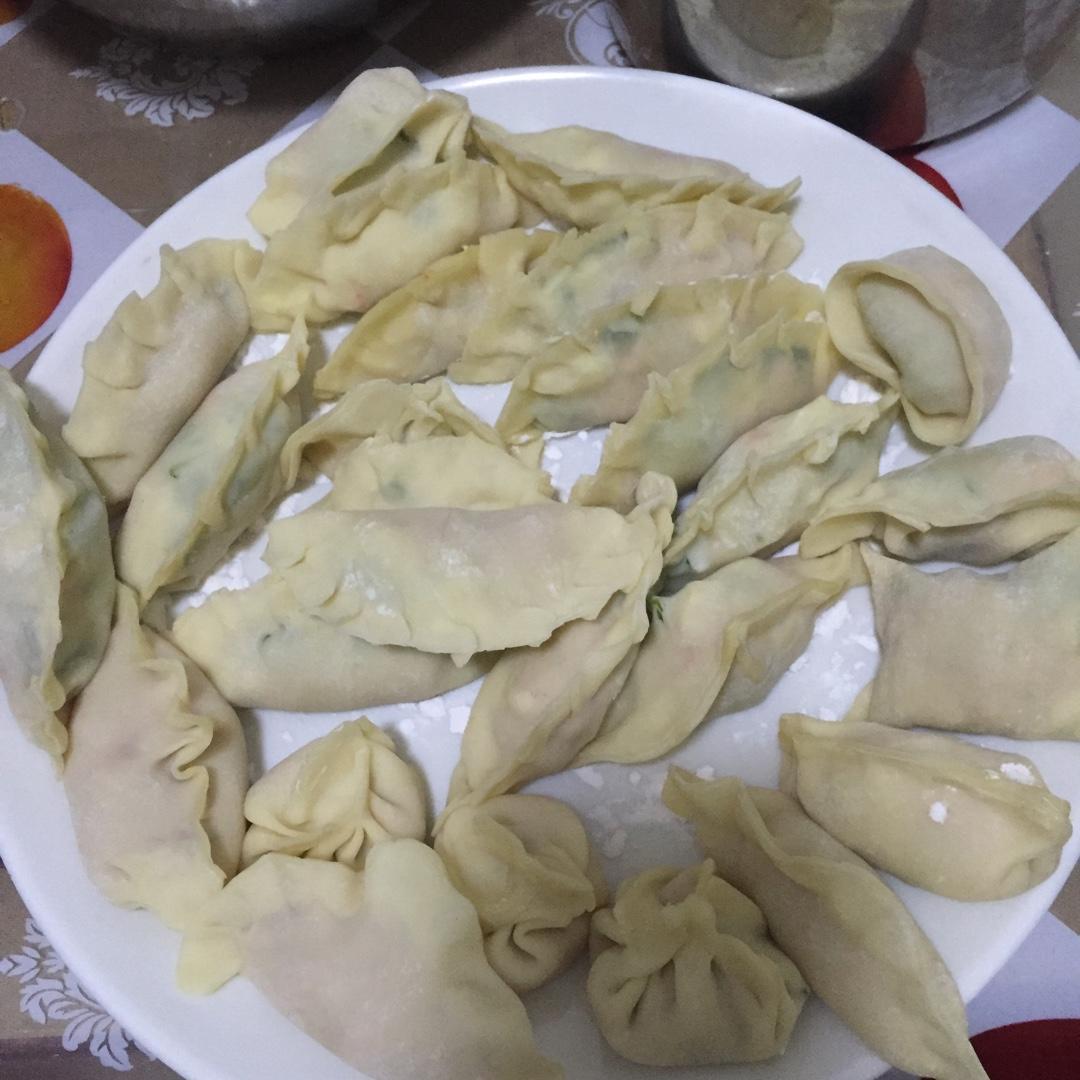 千叶千千寻做的饺子的包法
