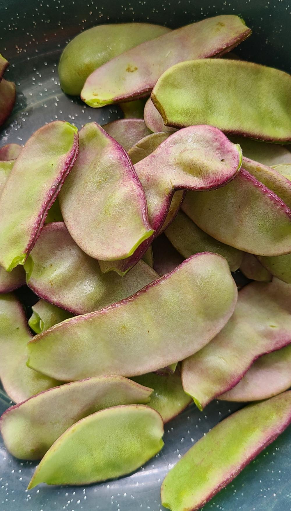 红扁豆烧前上肉(家常菜)