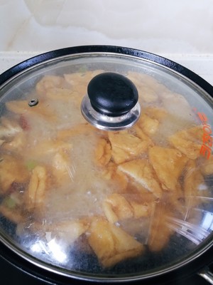 超级下饭的油豆泡烧肉的做法 步骤12