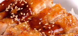 美味的鸡料理的封面