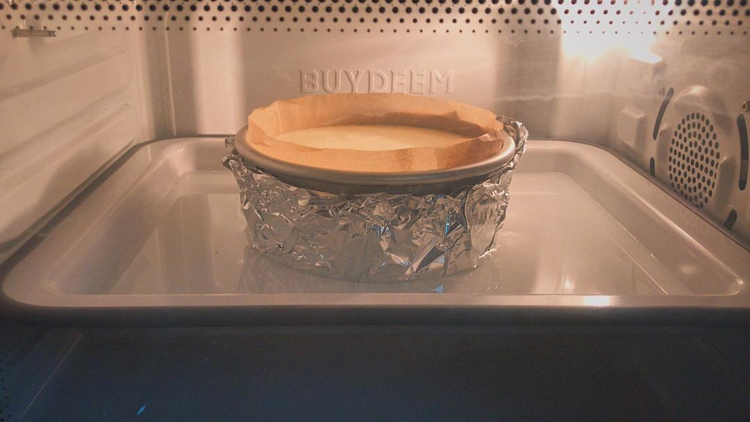 【日式轻乳酪蛋糕（6寸）的做法步骤图】北鼎Julia-制作