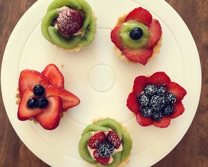 夏日水果塔 fruit tart的做法 步骤3