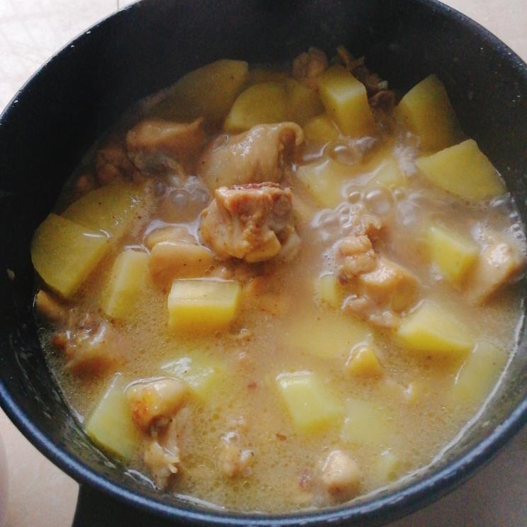 一人食土豆鸡饭