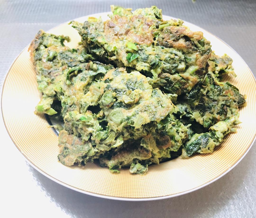 香椿煎鸡蛋