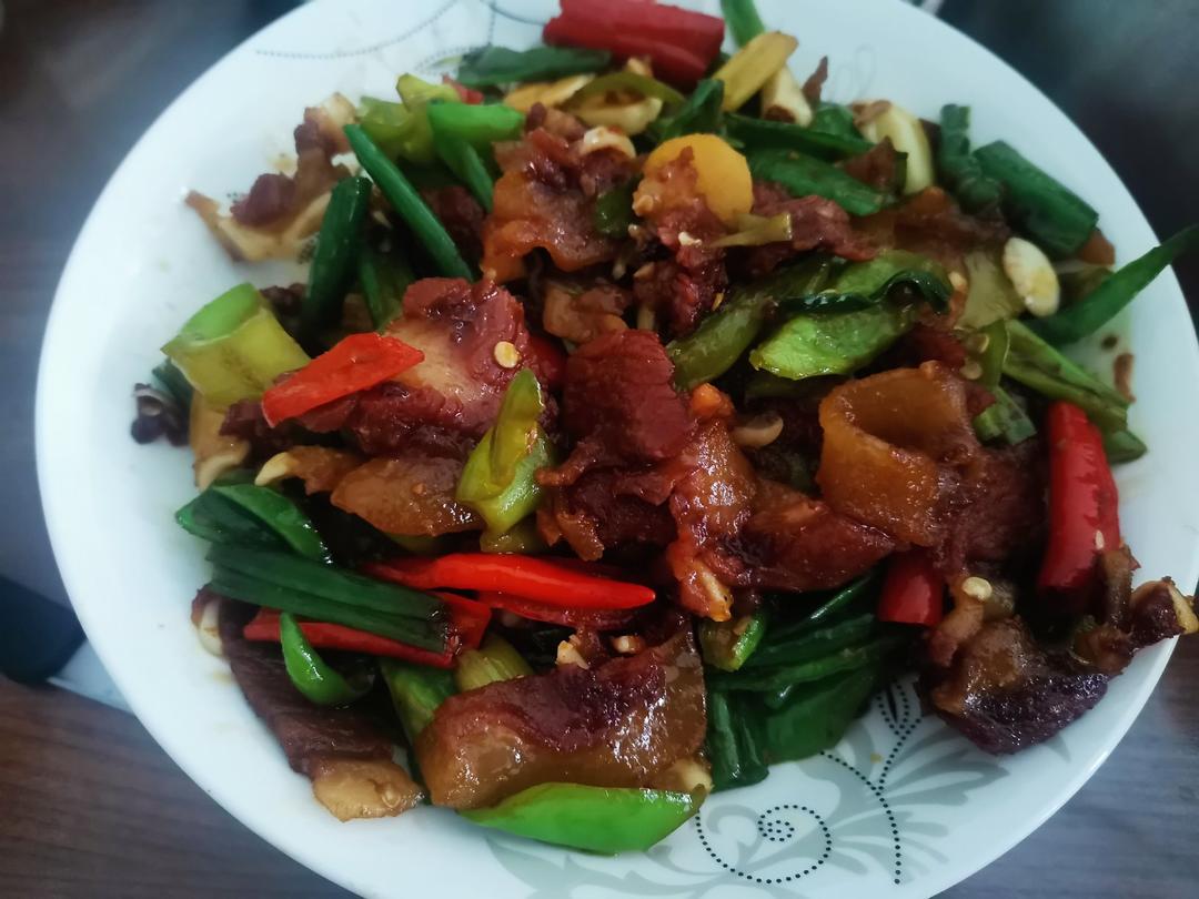 宇宙无敌第二吃货做的辣炒牛脸肉
