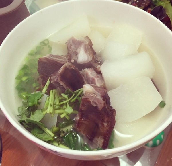 luilui的小图片做的腊厨房萝卜汤菜品素鸡排骨图片