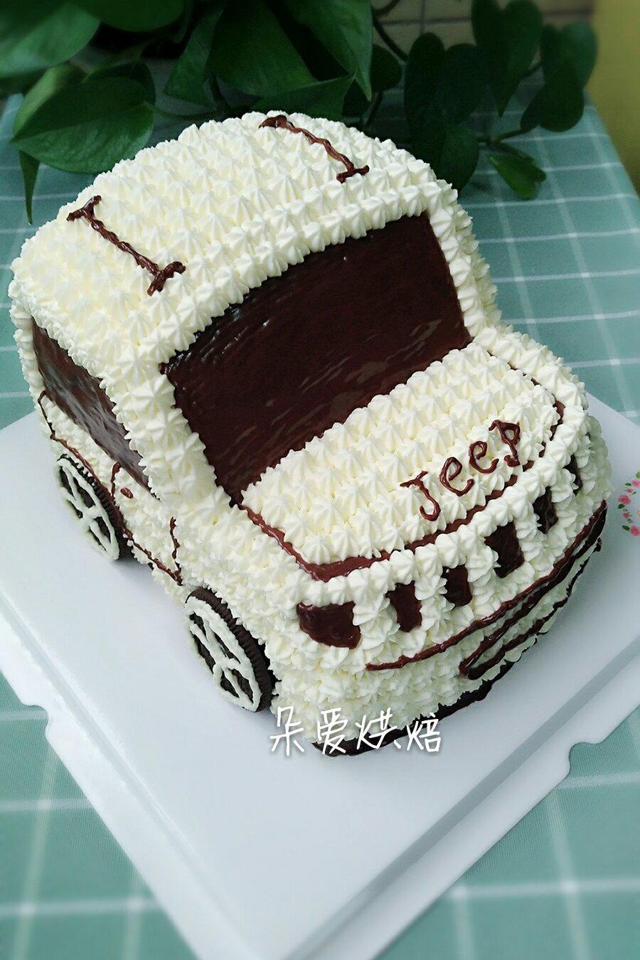 最潮的jeep car cake汽车蛋糕
