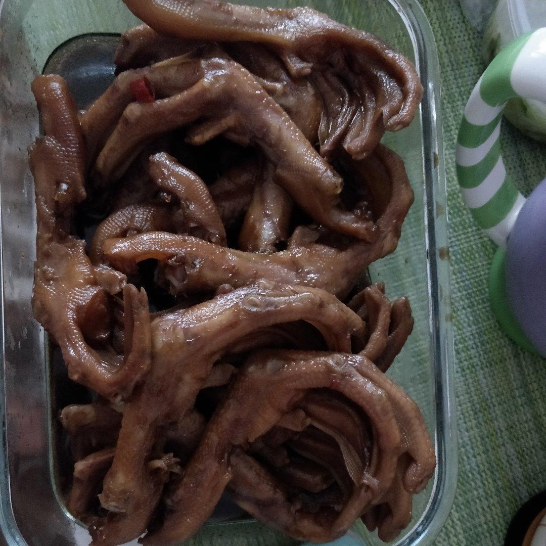 喵克西做的卤水鸭脚