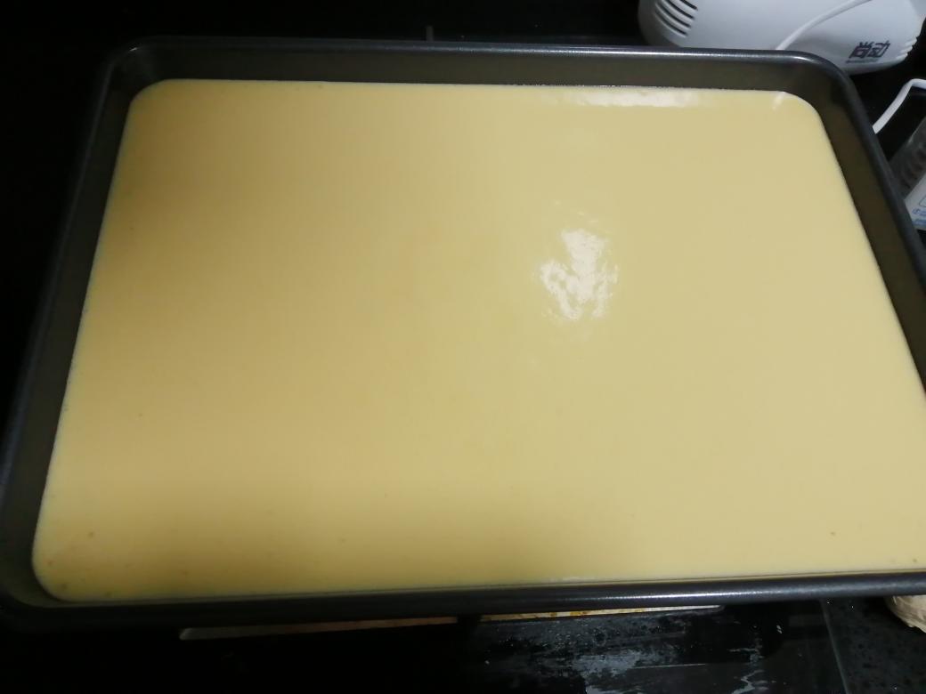 未打发的蛋白做蛋糕