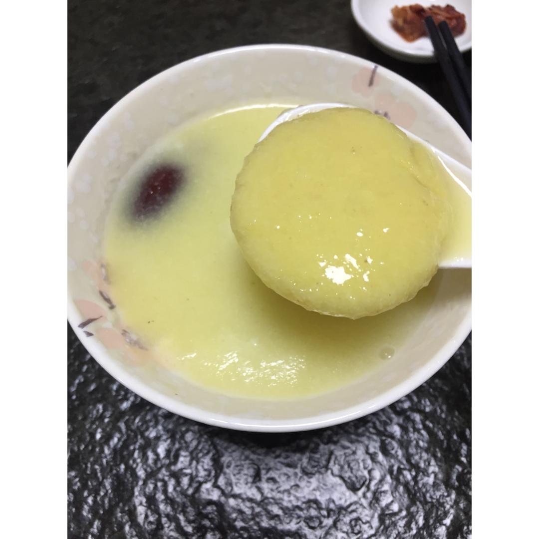 花蜜-1做的玉米面煮疙瘩