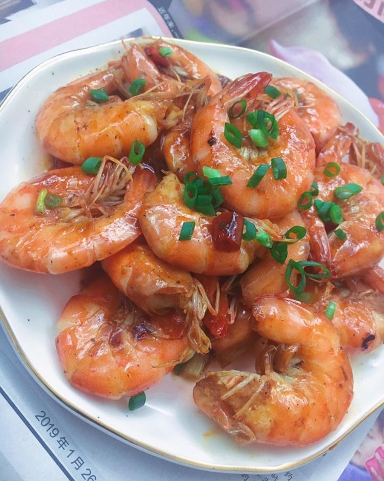 旧时光做的炒虾